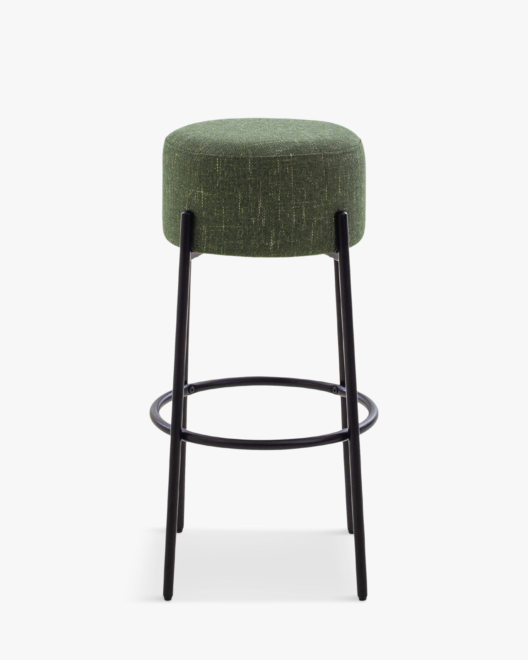 Tabouret de bar, Vert cactus & métal noir - NV GALLERY - BISMI