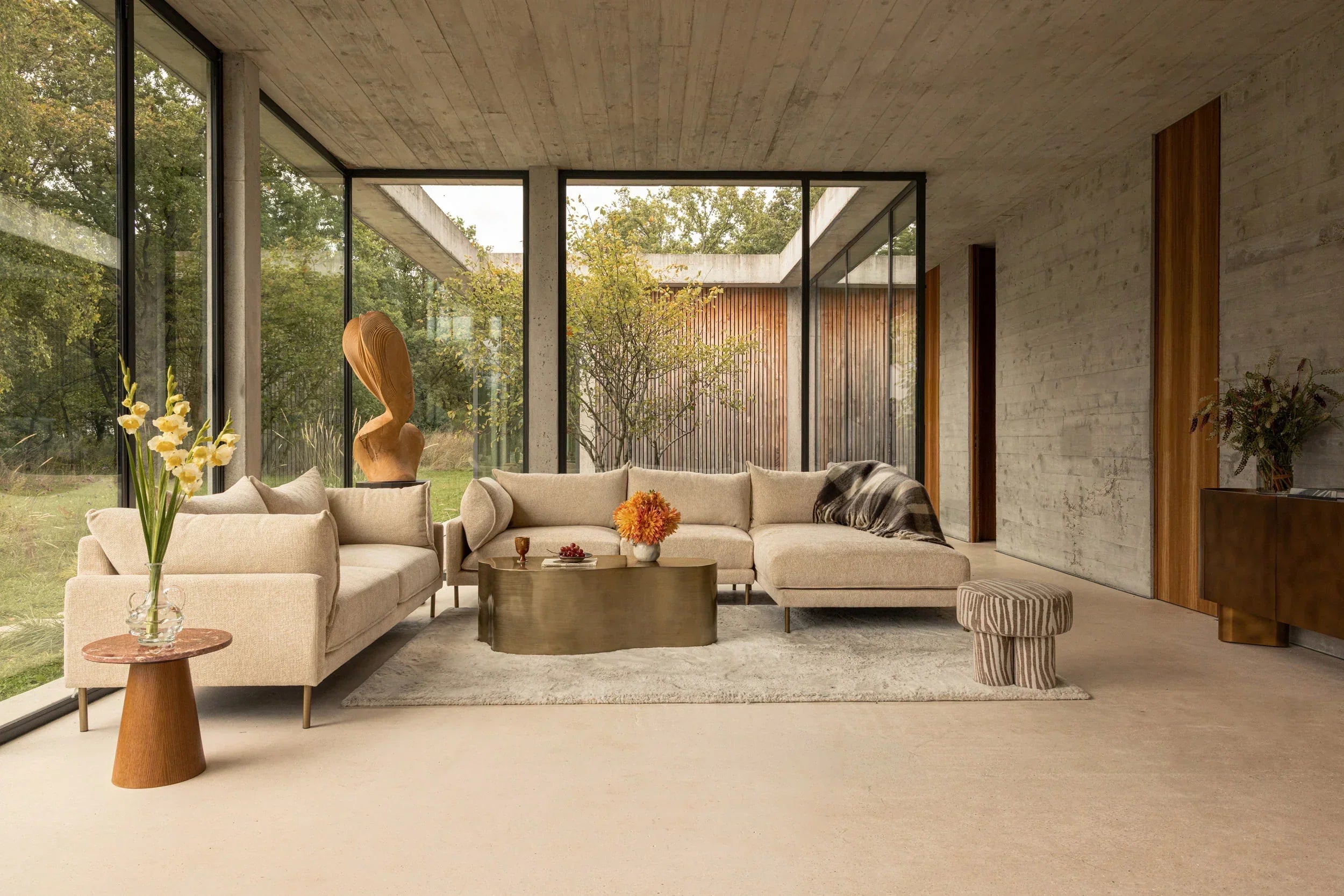 7 couleurs parfaites à associer avec le beige en déco