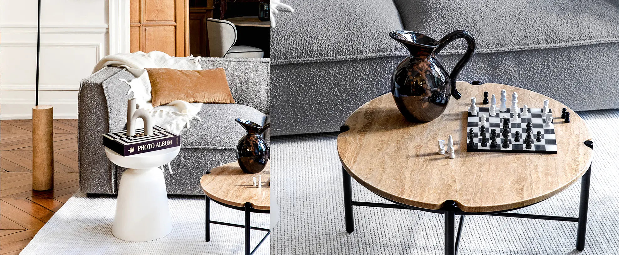 Quelle couleur de tapis va avec un canapé gris ?