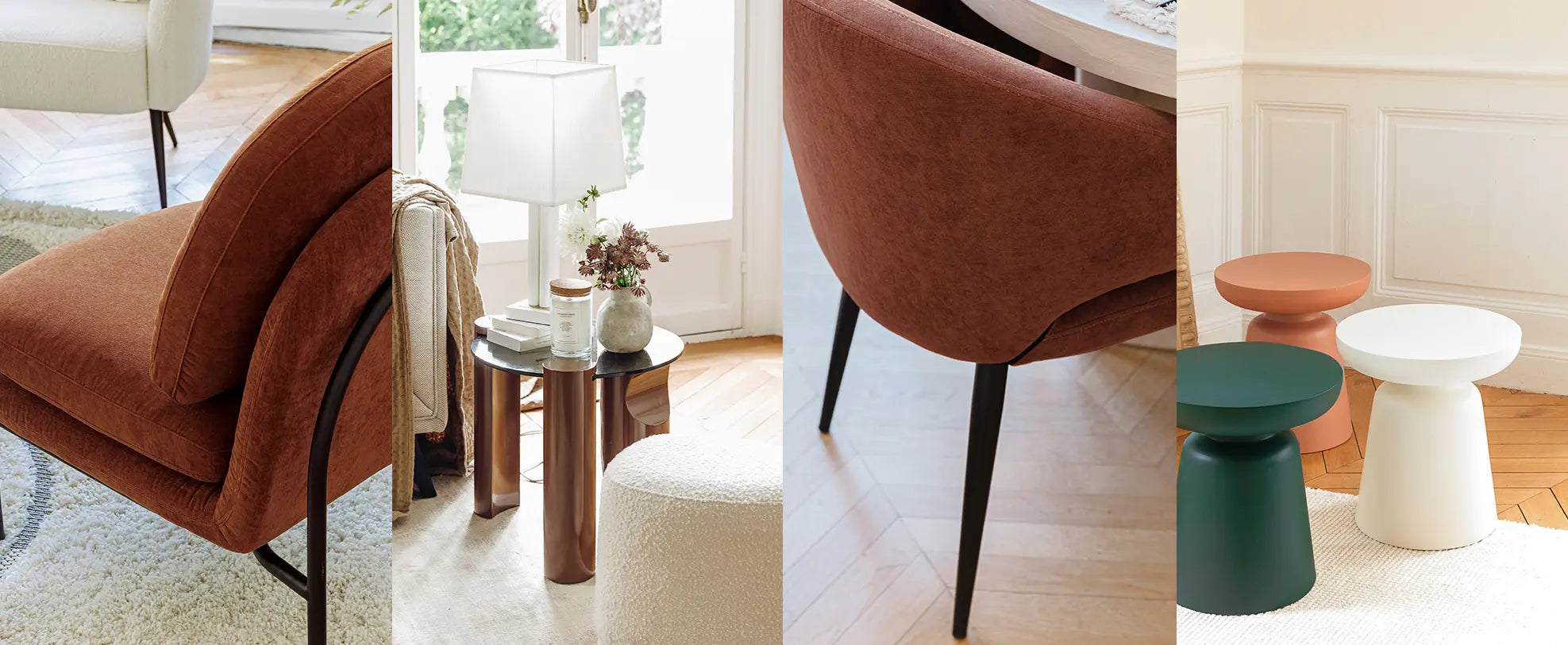 10 couleurs qui vont avec le terracotta en décoration