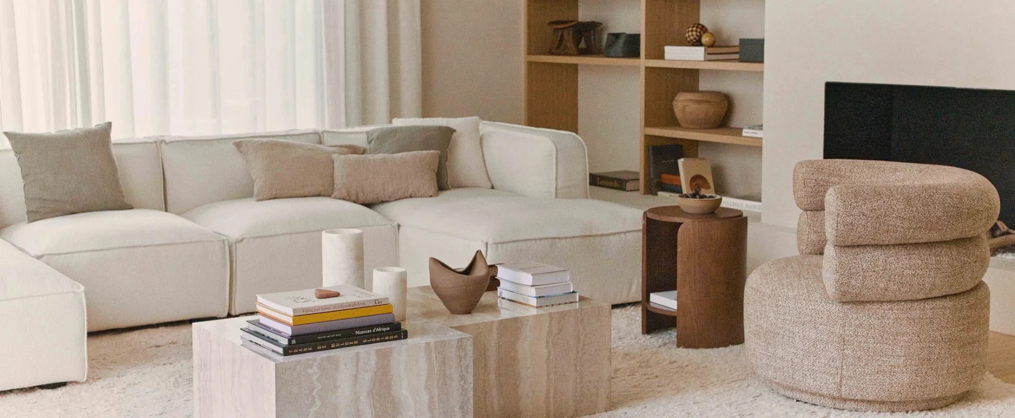 Focus tissu bouclette : matière parfaite pour un intérieur chaleureux et design