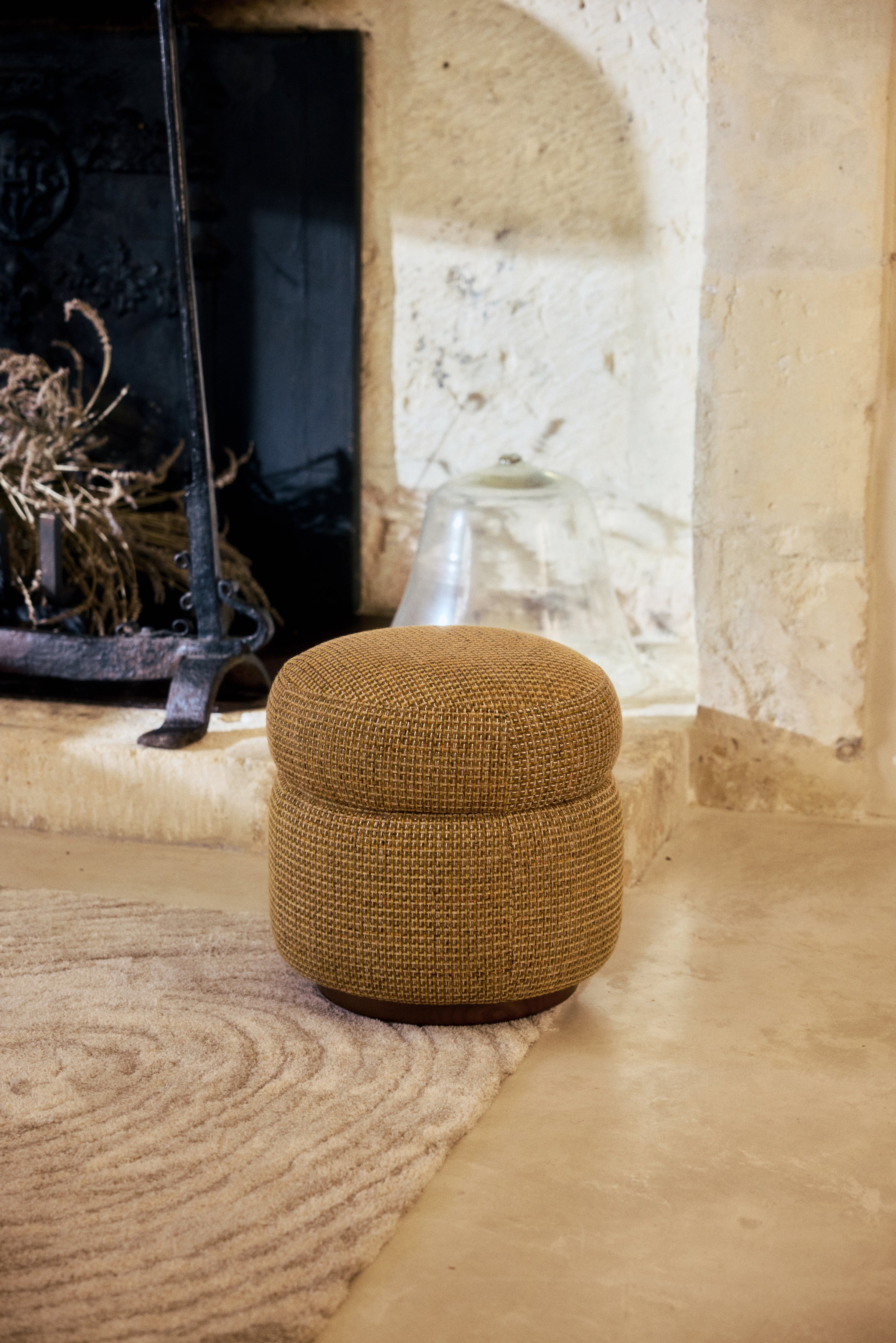 値下げ‼️【完売品】HAY POUF /マスタード HAY POUF マスタード ヘイ / HAY POUF フロアクッション デンマーク