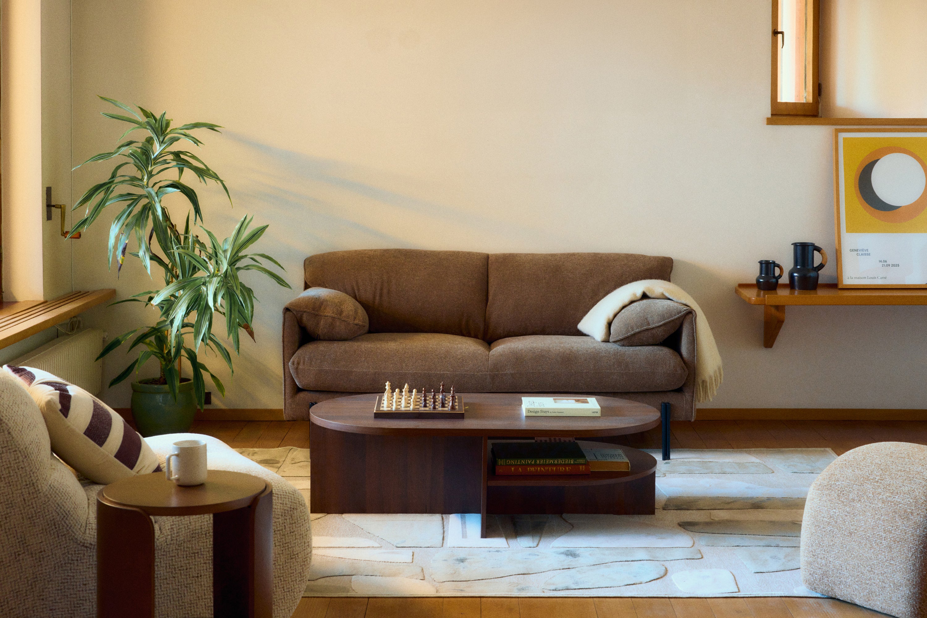 table basse salon design kyoto bois