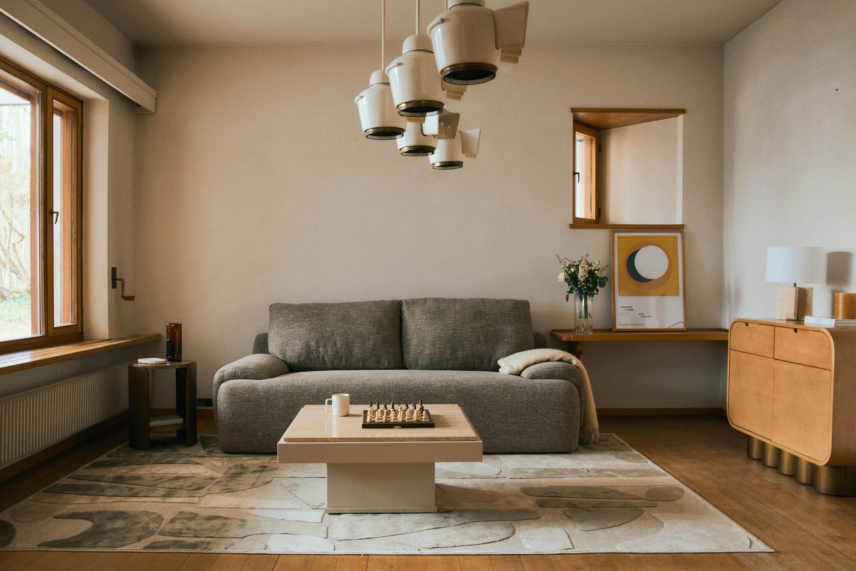 canapé design nublo tweed taupe new york