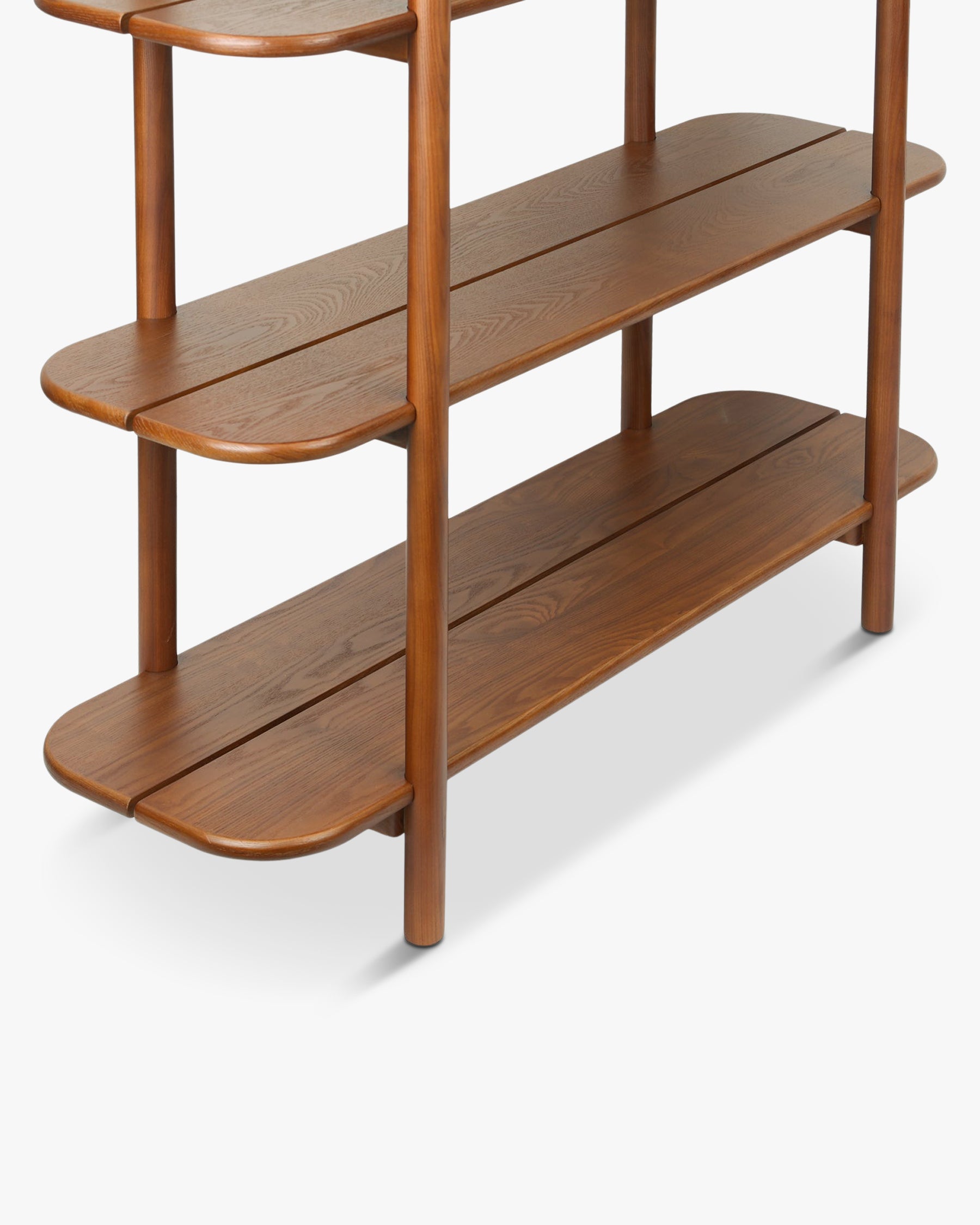 AZSKY Schweberegale – 2er Set, Walnussoptik | 61 X 11,4 X 4,6 Cm | Wandregal Für Bücher, Bilder, Deko | Einfache Montage Für Wohnzimmer, Büro & Mehr