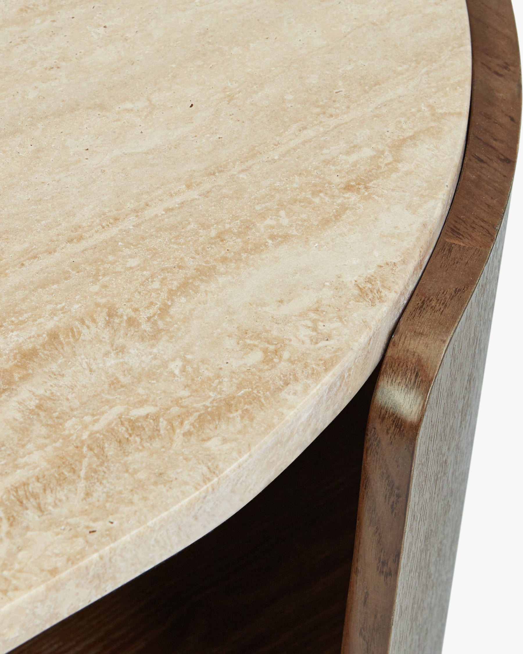Coffee table - Walnut stained ash wood - NV GALLERY - ELIPSE – NV
