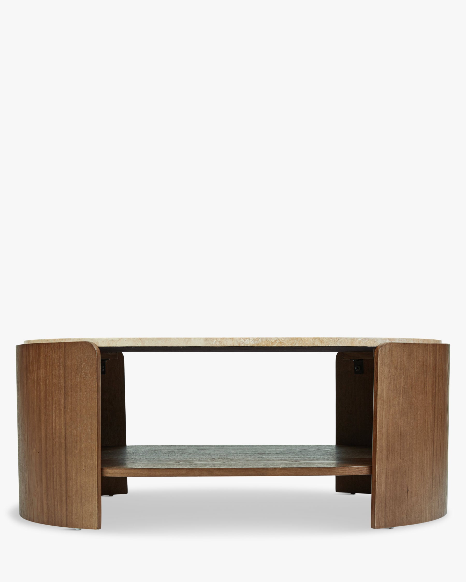 Coffee table - Walnut stained ash wood - NV GALLERY - ELIPSE – NV