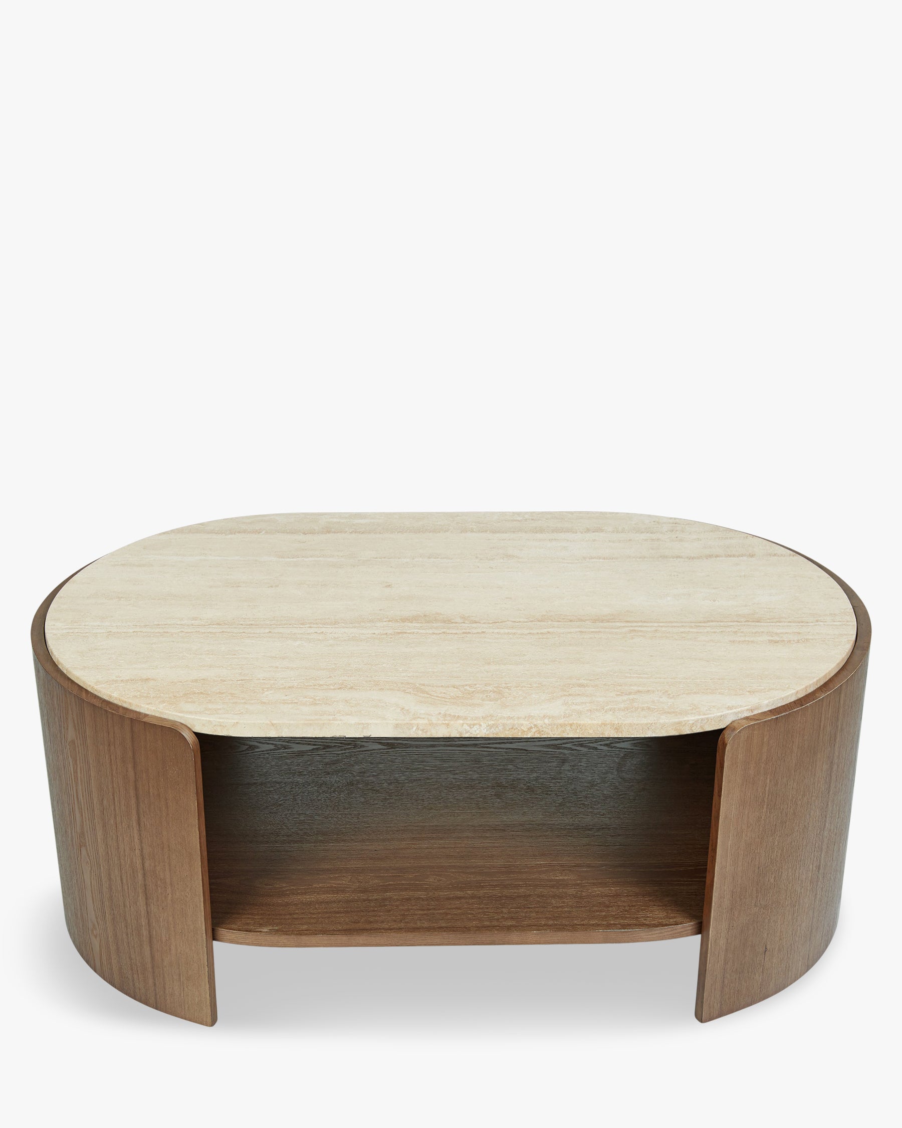 boku no table 【walnut】 Coffee table - Walnut stained ash wood - NV GALLERY - ELIPSE – NV