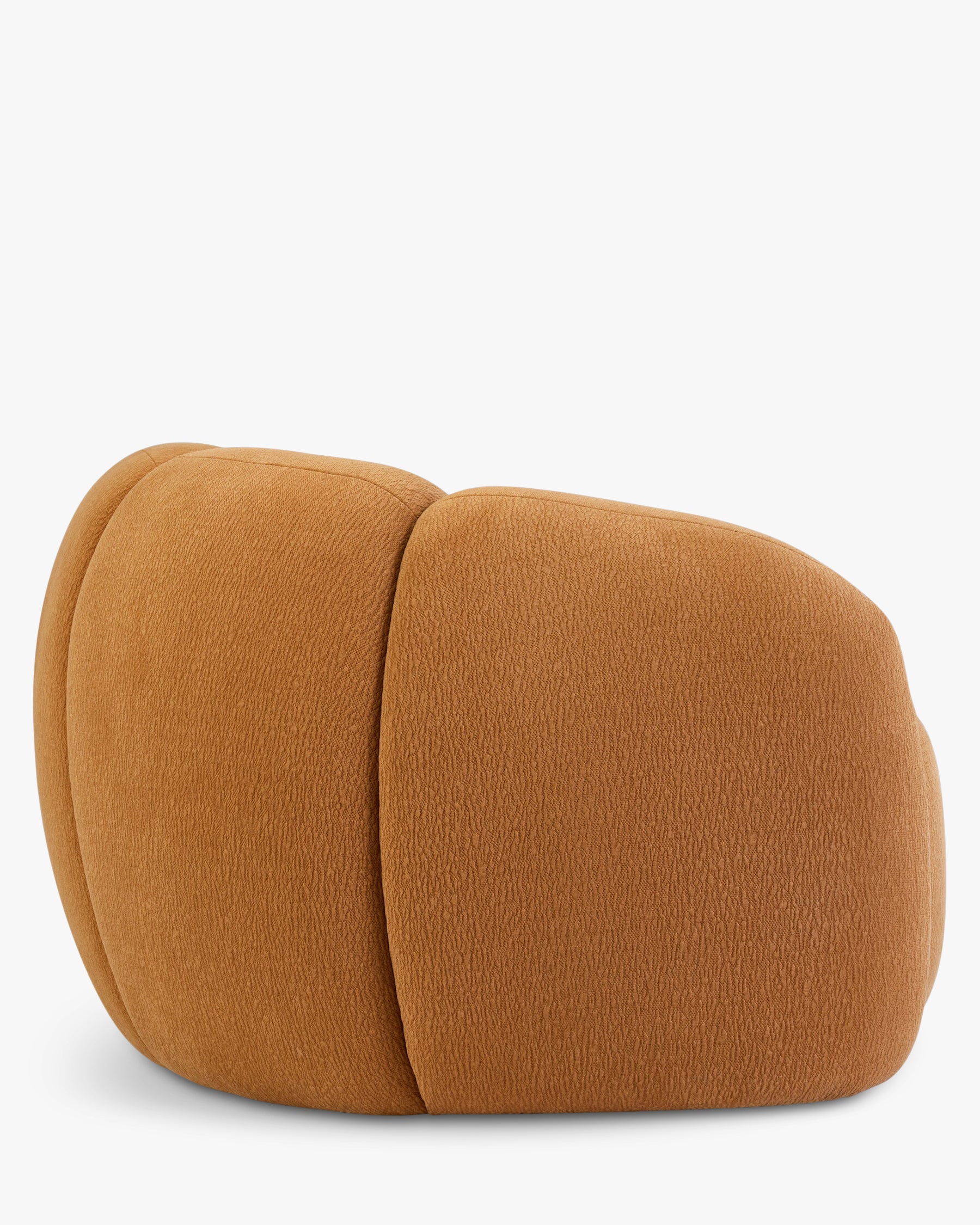 Sofá de 3 plazas, Camel texturizado - NV GALLERY - COCOON – NV Gallery