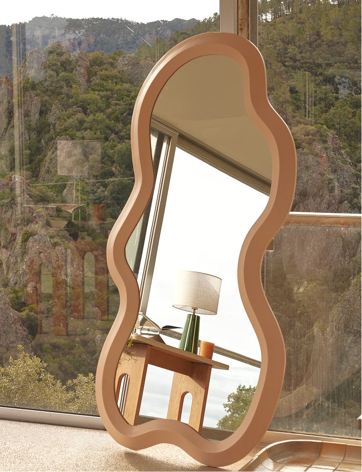 Organischer Spiegel - Beige - NV GALLERY