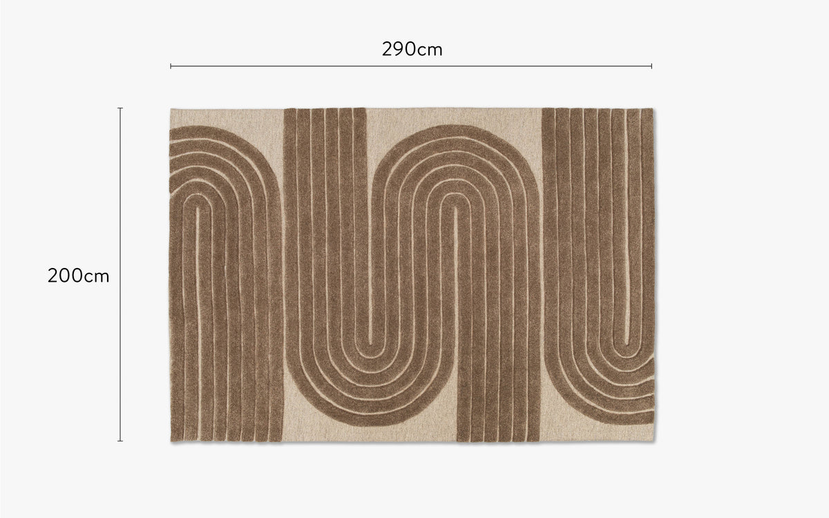 dimensions tapis design arca