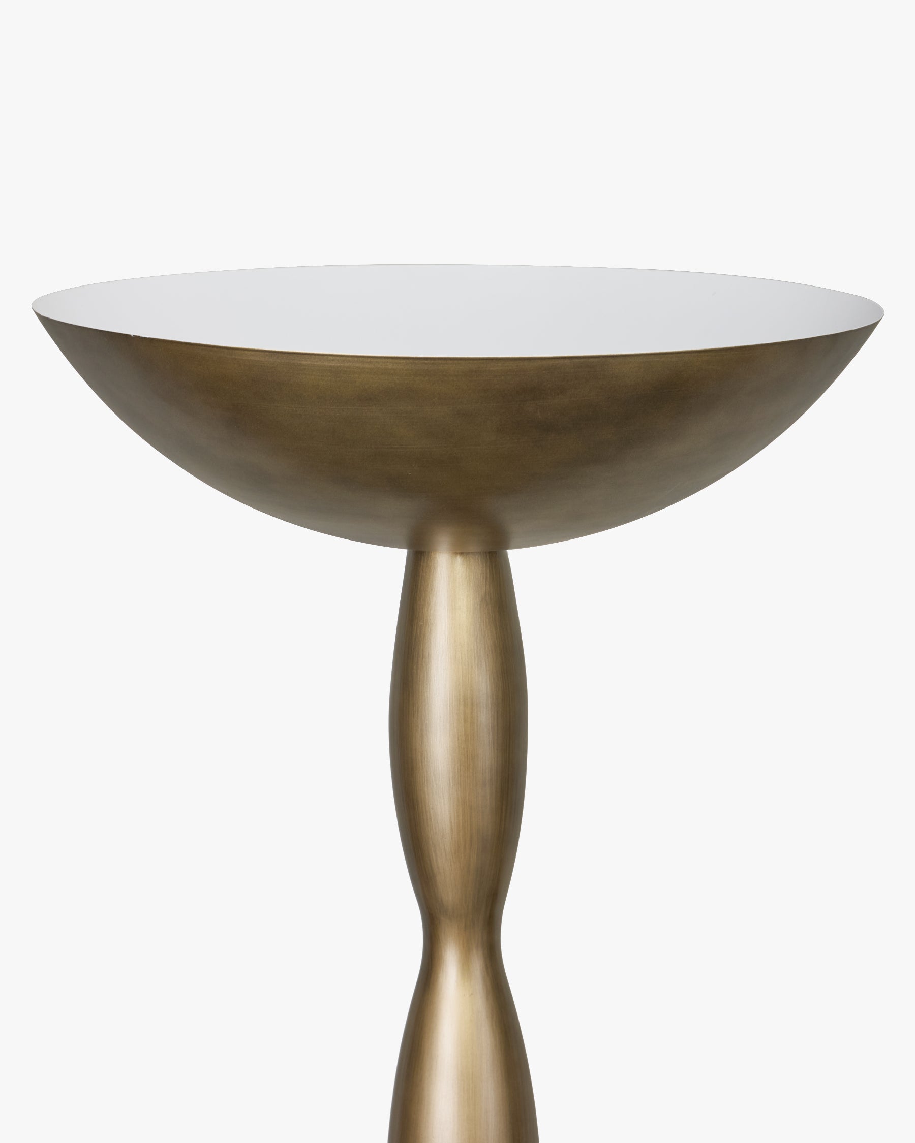Lampadaire Ardenia - bronze brossé - vasque vue de trois-quarts en détail
