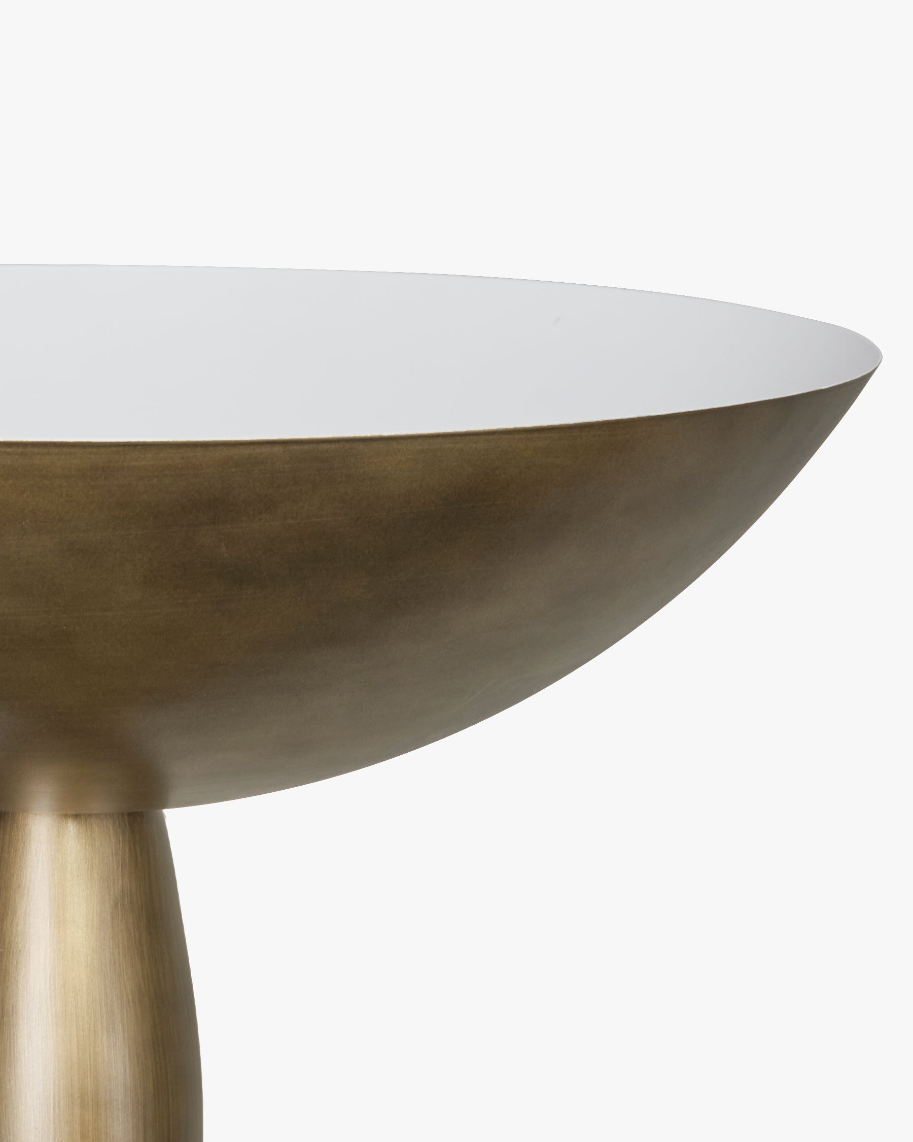 Lampadaire Ardenia - bronze brossé - fût sculpté en détail