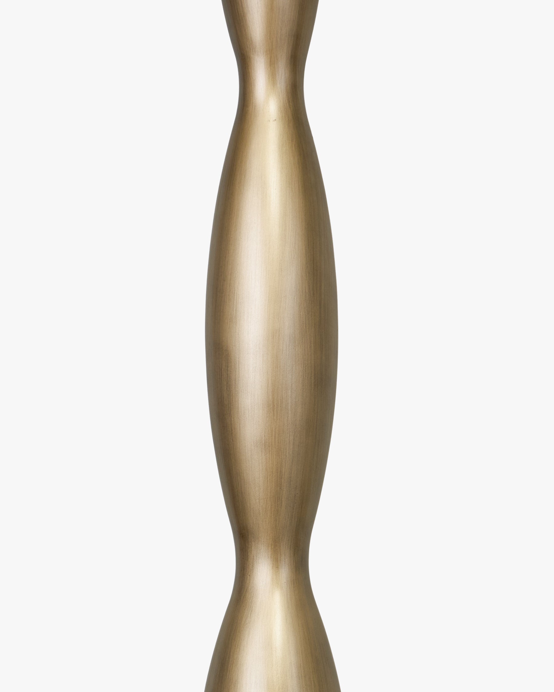 Lampadaire Ardenia - bronze brossé - base du fût en gros plan
