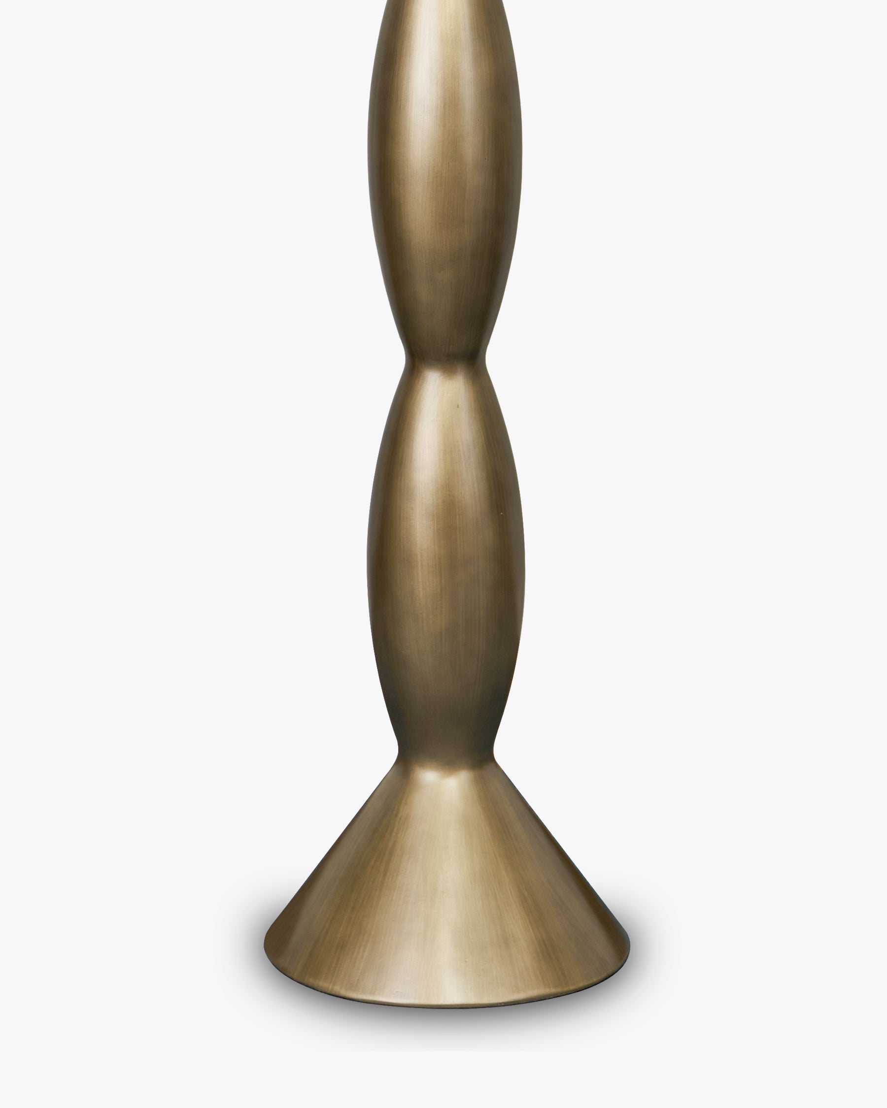 Lampadaire Ardenia - bronze brossé - piètement conique en détail