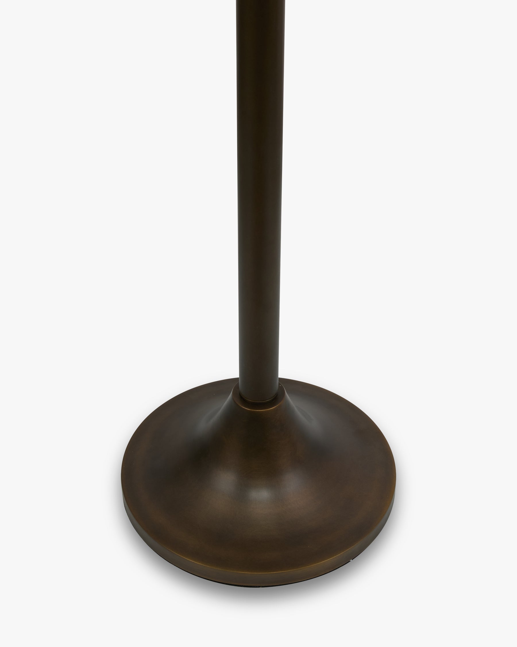 Floor lamp, Bronze & ivory linen - NV GALLERY - BRIGHTON – NV Gallery