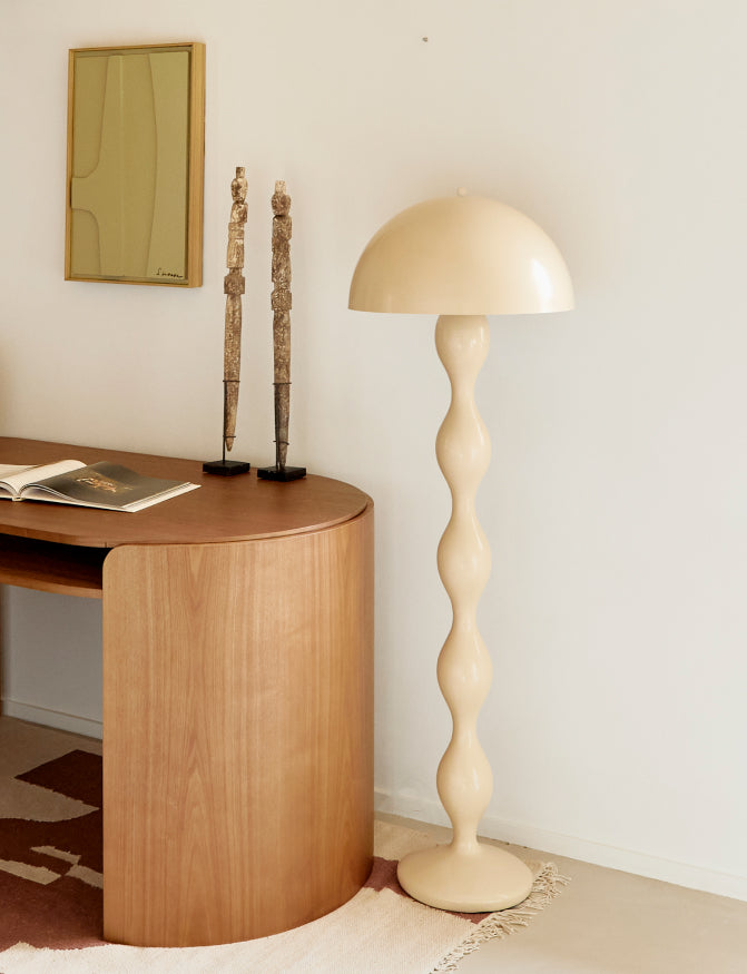 Desk - Walnut stained ash wood - NV GALLERY - ELIPSE – NV Gallery