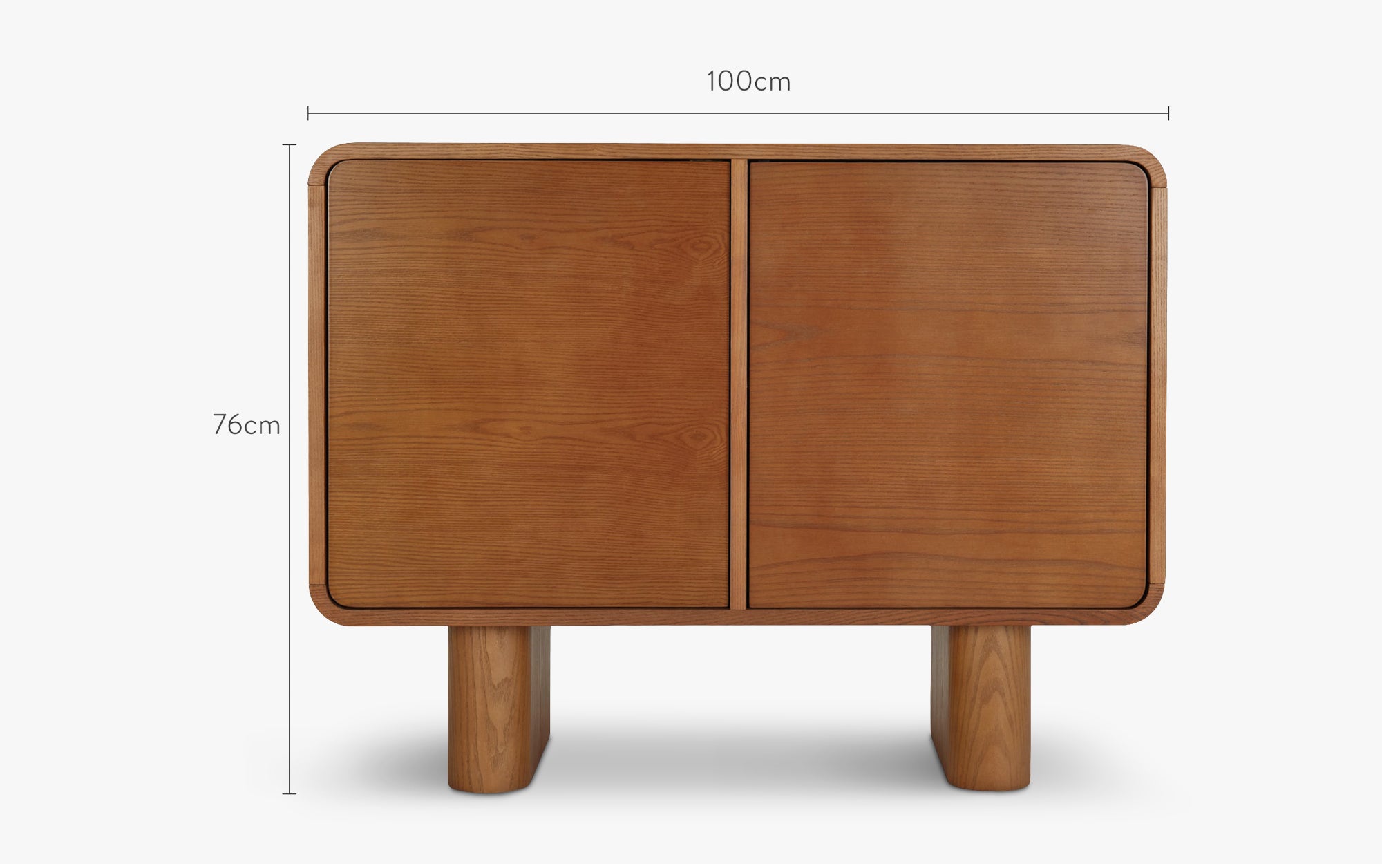 Sideboard - Walnut stained ash wood - NV GALLERY - KARL – NV Gallery
