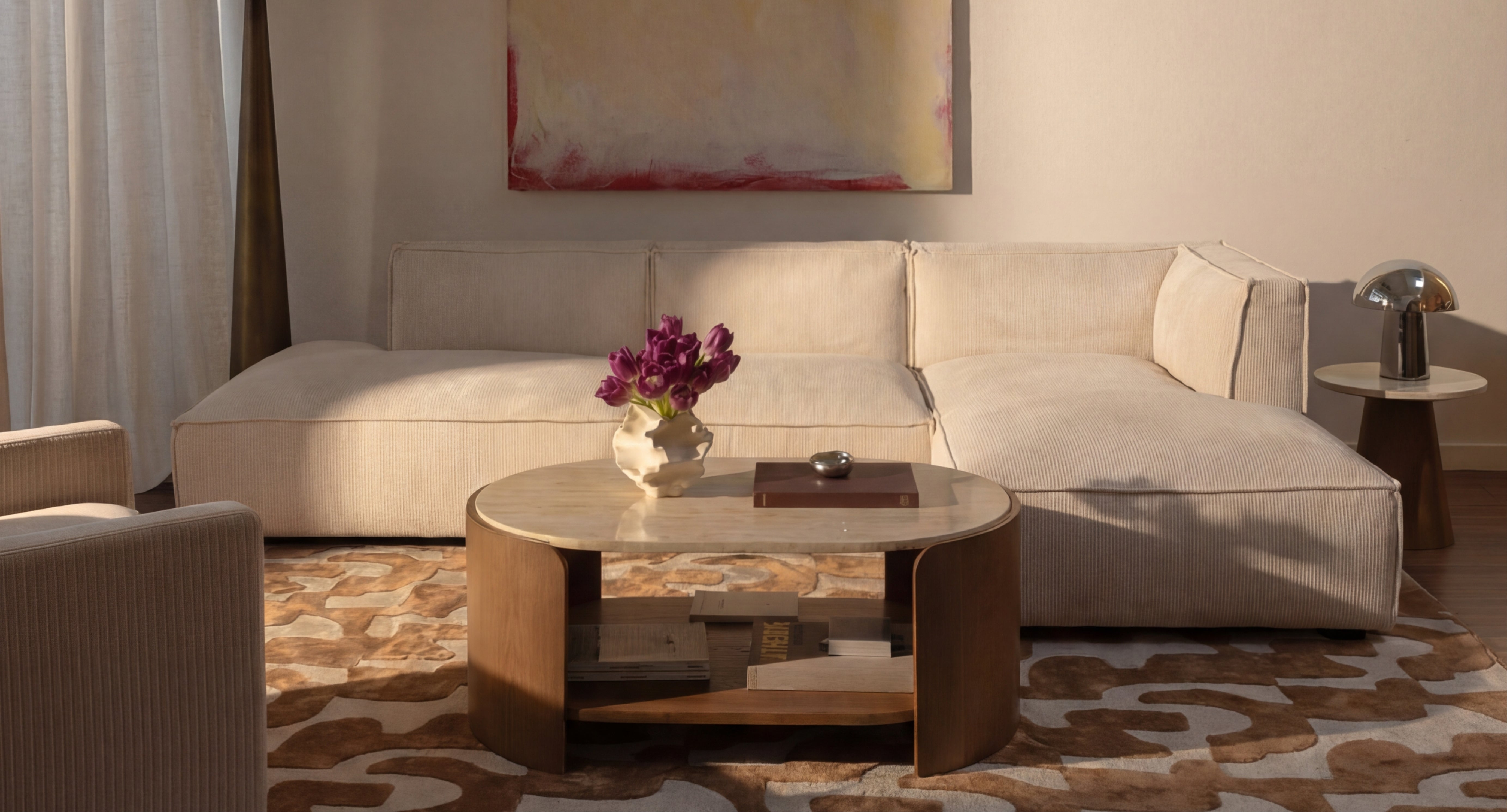 Canapé, table basse design sélection final edit