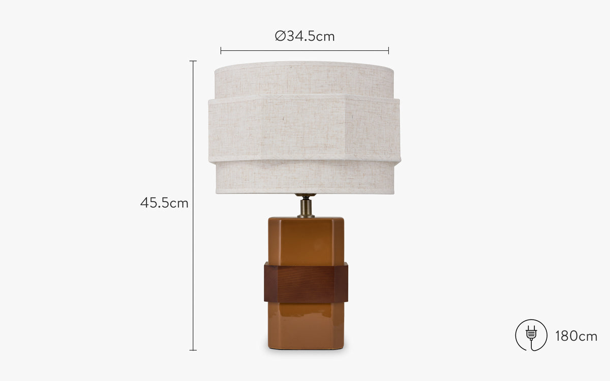 dimensions lampe de table NV Gallery Eira