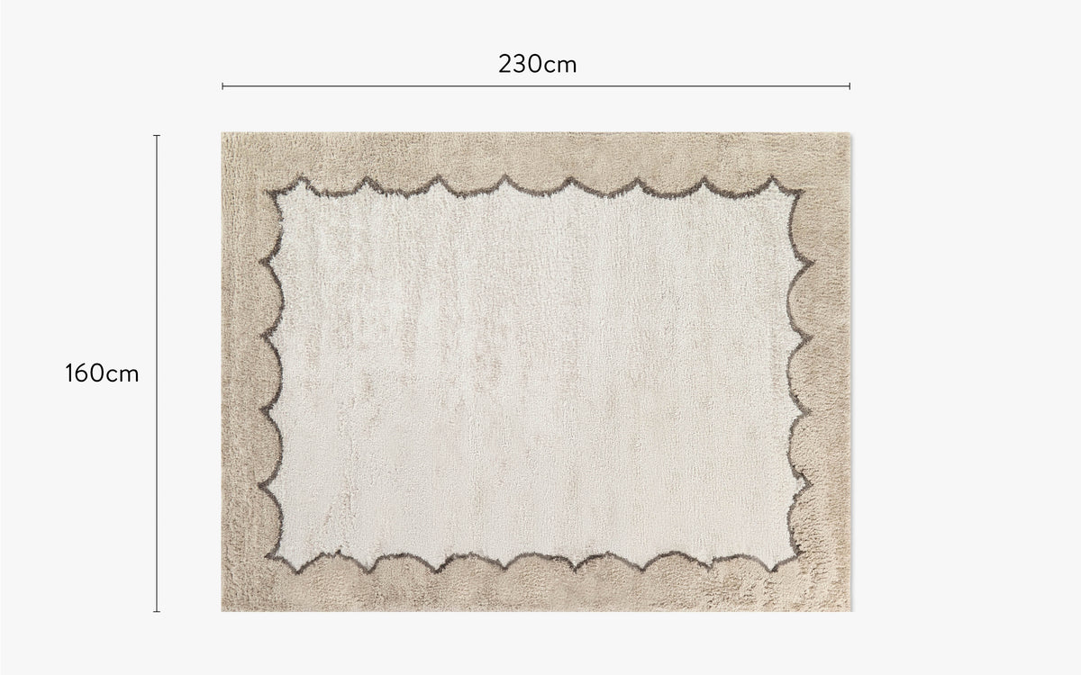 dimensions tapis design tidal petit format